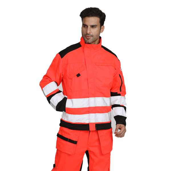 High Visibility Safety Work Jacket