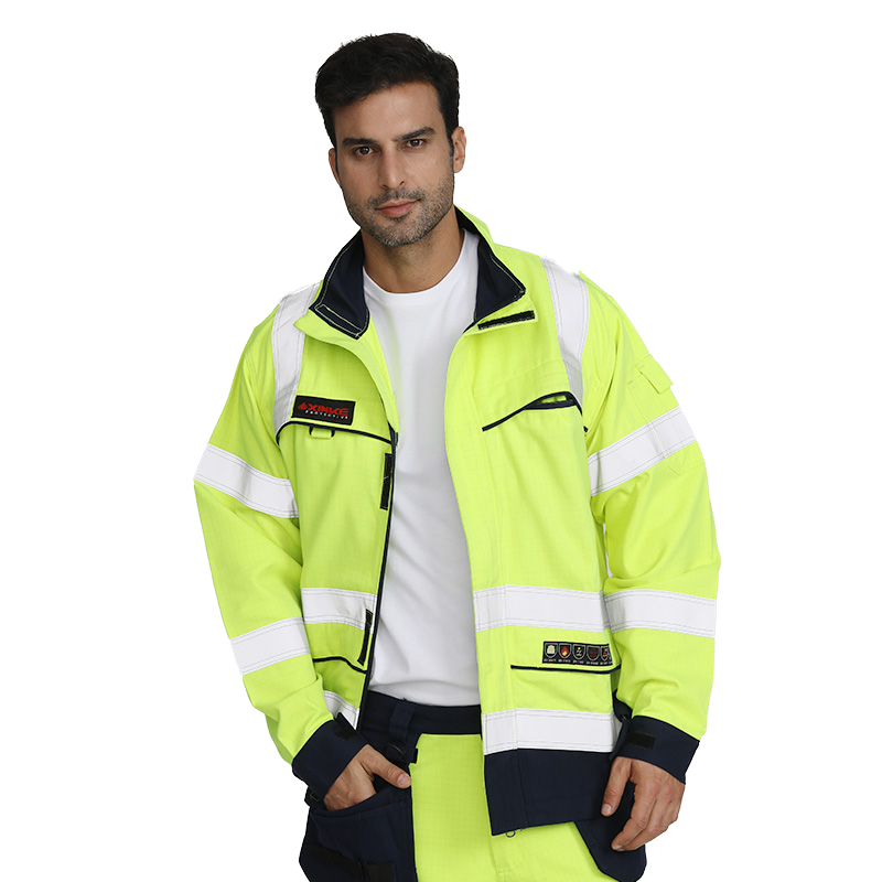 Construction Flame Retardant Safety Work Jacket